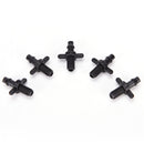 50pcs4 / 7mm Splitter Adapter Connector Barb And Garden Irrigation Hoses 6mm,a