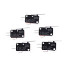 5X V-152-1C25 Straight Hinge Lever AC DC Micro Switch Limit Switch IO FT