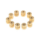 10 Pcs Tenor Horn Key Button Piston Value Cap Screws for Tenor Horn Repair