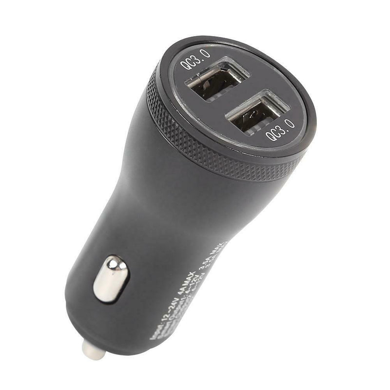 36W PQ3A Quick Charge Car Charger QC 3.0 Dual USB Fast Phone Charger Adapter