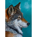 Animal 5D Diamond Painting DIY Full Round Drill Rhinestone (Wolf LD533)