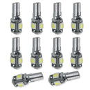10x T10 Led Canbus Error Free 168 194 W5W 5 SMD Car Side Wedge White light Bulb