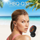 HBQ-Q32 TWS Wireless Bluetooth Earphone Earbuds w/Fire Type Display Charge Box