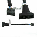 USB 3.0 20Pin Male to Motherboard USB 2.0 9 Pin Female Converter Cable Adapter /