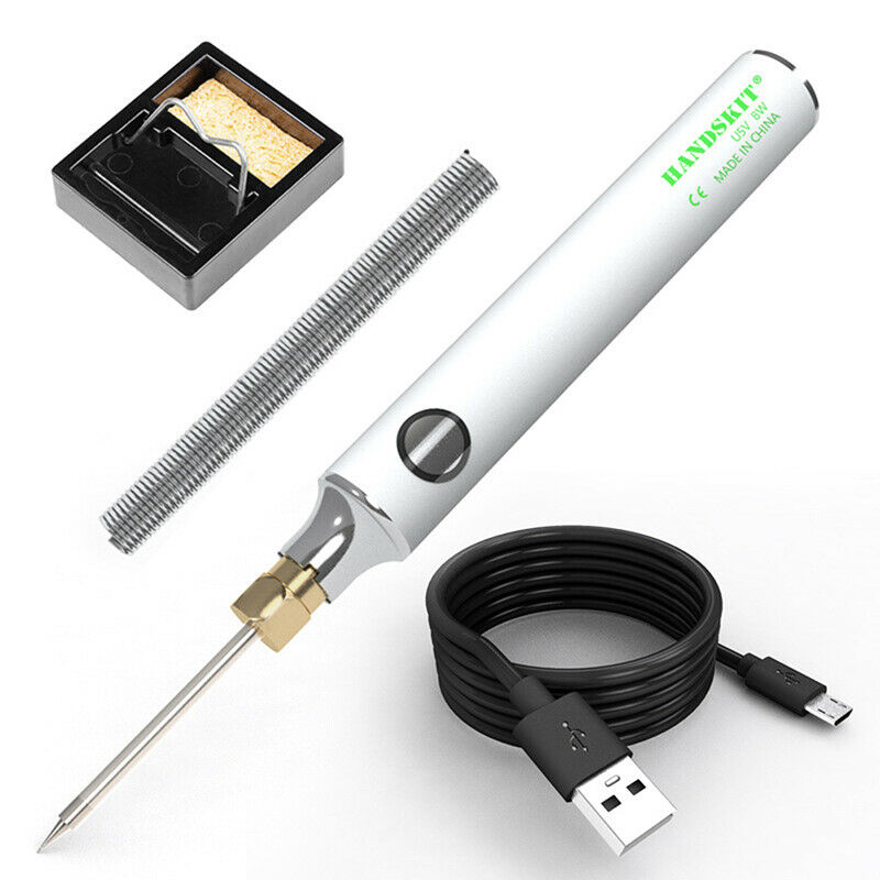 USB Charging Soldering Iron 5V 8W Adjustable Temperature Soldering Iron KitB Hn