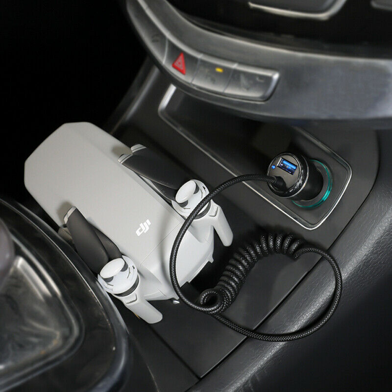 Car Charger USB Fast Charging Battery Remote Control Outdoor For DJI Mavic Mini