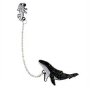 Alloy Space Astronaut Whale Brooch Enamel Pins Badge Breastpin Accessories