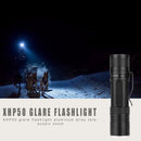 Aluminum Alloy Flashlight Telescope Zoom Strong Light Outdoor Camping Torch