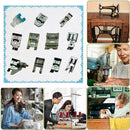 11pcs Multi-function Domestic Household Sewing Machine Presser Foot Feet A