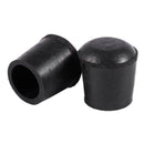 Furniture Armchair Table 14mm Inside Diameter Cone Shape Rubber Foot Covers