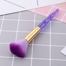Diamond Makeup Brush Women Beauty Blush Brush Cosmetic Tool (Purple) A
