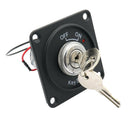 Universal Car Key Ignition Switch Panel with LED Light Engine Start 2-Position