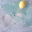 Balloons Cupcake Picks Happy Birthday Cake Toppers For Wedding Party Decor LJ