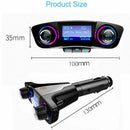 Car Charger Bluetooth FM Transmitter Wireless In-Car FM Transmitter Radio A A9T4