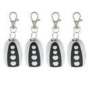 4Pcs Universal Electric Cloning Gate Garage Door Opener Remote Control Fob
