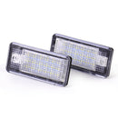 2x fit for Audi A3 A4 A6 A8 Q7 Error Free 18 LED License Plate Number Light Lamp