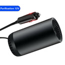12V Car Windshield Heater Portable Car Heating Cooling Fan Air Purifier