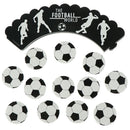 24PCS Football Soccer Cake Cupcake Toppers Wrappers Kids Birthday Party Supply Z