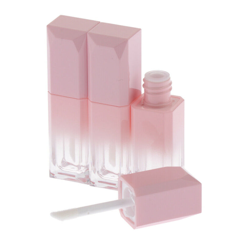 6Pcs Plastic Lip Gloss Color Tubes DIY Small Makeup Lip Stain Bottles Containers