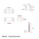 Set of 2 Electric Acoustic Guide String Guide Retainers Musical Instrument Parts
