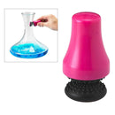 4pcs Spot Scrubber Bottle Cleaning Brush Silicone Scourer for Glass Flower Vases