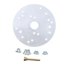 Universal 6.5" Clear Router Table Base Plate for Porter-Cable, Ryobi, Bosch
