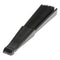 Black Folding Hand Fan 23cm Summer Portable Women Fan Craft Souvenir Decor
