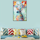 DIY Diamond Painting Painted deer 5D Full Square Rhinestones Cross StitchJ Gw