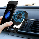 Anti-Shock Fast Qi 360 Â° Rotatable Wireless Charger Car Air Outlet Holder F