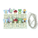 10 PCS Butterfly Bee Wood Clips Photo Paper Pegs Clothespin Craft Decor ~ FT
