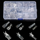 270pcs Male Female Spade Connector Wire Crimp Terminal Block with Insulatin U8Q3