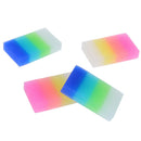 1Pc Creative rainbow candy colored eraser stationery schoo gift learning supply-