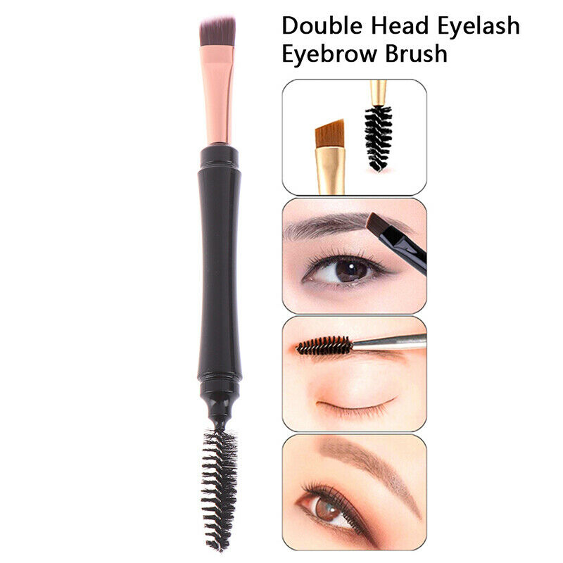 Beauty Makeup Eyebrow Brush Eyelash Double-Ended Brushes Eyebrow Comb Make J  Kw