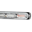 2PCS Car Truck LED Warning Hazard Strobe Flashing Lamp Bar Beacon Red_Whte