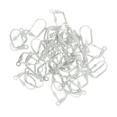 100Pcs Brass DIY French Earring Hooks Fashion DIY Jewelry Findings Ear Wires