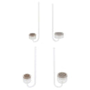 Aquarium Acrylic CO2 Diffuser Carbon Dioxide Atomizer Reactor Round Bottom L