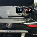 10Pcs/Set Trump 2020 US Flag Stars Car Stickers USA President Keep America Great