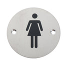 2x Toilet Door Signs Bathroom Door Plaques WC Warning Sign w/ Screw f/Bar Hotel