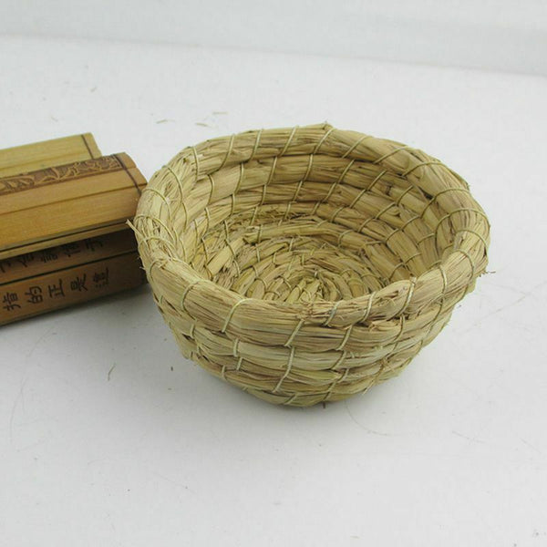 Bird's nest of straw crafts crafts bird nest artificial weaving for the par W4H7