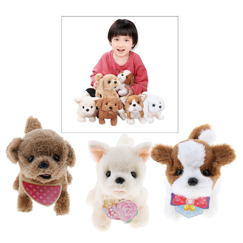 mart Electronic Interactive Puppy Dog Pet Soft Plush Animal Robot Kids Baby Toys
