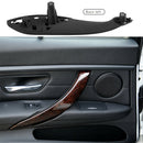 Inner Door Panel Handle for BMW F30 F35 3 Series 12-19 Black (Rear Left)