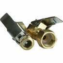 Air Chuck Car Tire Inflator Straight Lock On Vehicle Pure Copper With Clip