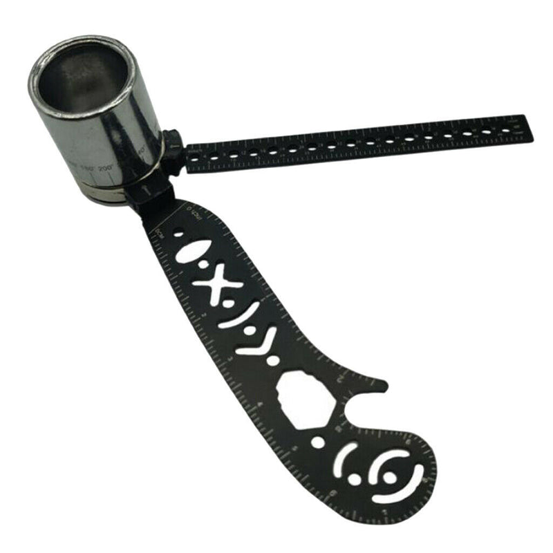 Versatile Drawing Tool Ruler Mini Compass For Designers Artists Architects