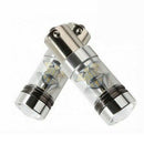 2 Pieces Car 1156 BA15S 100W LED Lights Turn Signal Reverse Bulb 6000K HOU