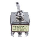 AC 380V 10A ON/OFF/ON 3 Positions 12 Pin Latching Toggle Switch 4PDT H9H4