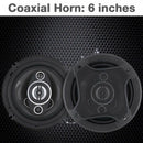 6 Inch Car Speaker 500W Automatic Audio Coaxial Speaker Stereo Music Megaph