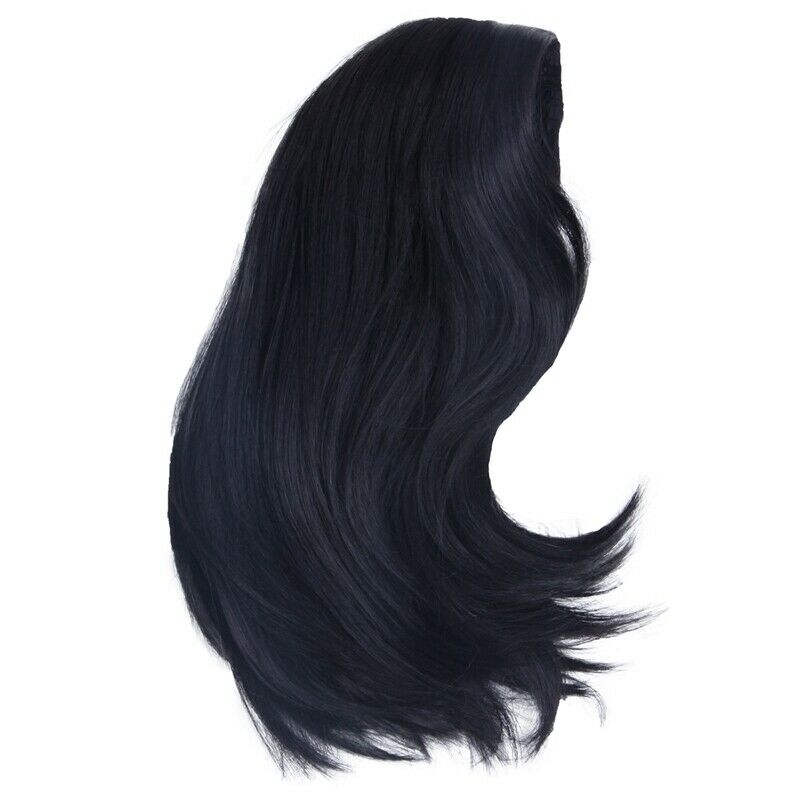 Europe And America Ladies Wig Black Short Straight Hair Split Bobo Wave Hea V8L1