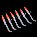 Artificial Fishing Lure Bait Eel Fishing Lure Bait Fishing Lure Hook Red