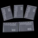 5x Universal Transparent Memory Card 6 Sim Card Holder Case Portable ProtectorOZ