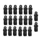 20 Pcs Tarp Clips Multipurpose Secures Clamp with Strong Clamp Trap Clip CamK4O9